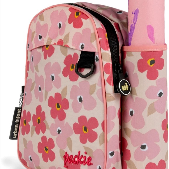 Urban Infant Packie Toddler/Preschool Backpack in Poppies - Picture 2 of 9